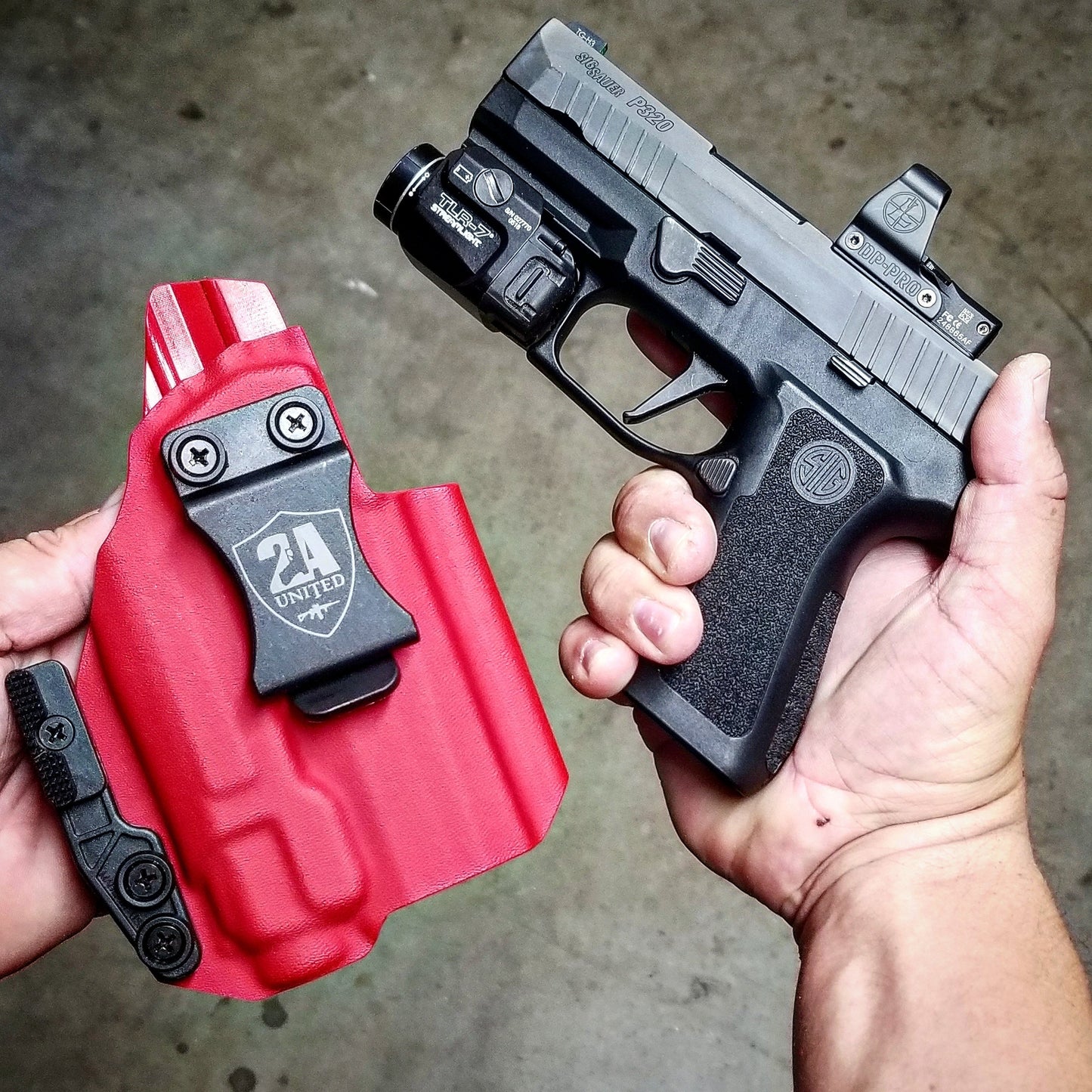 Covert IWB Light Bearing Holsters
