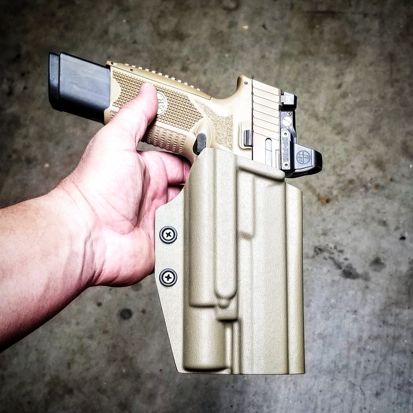Trooper OWB Light Bearing Holsters