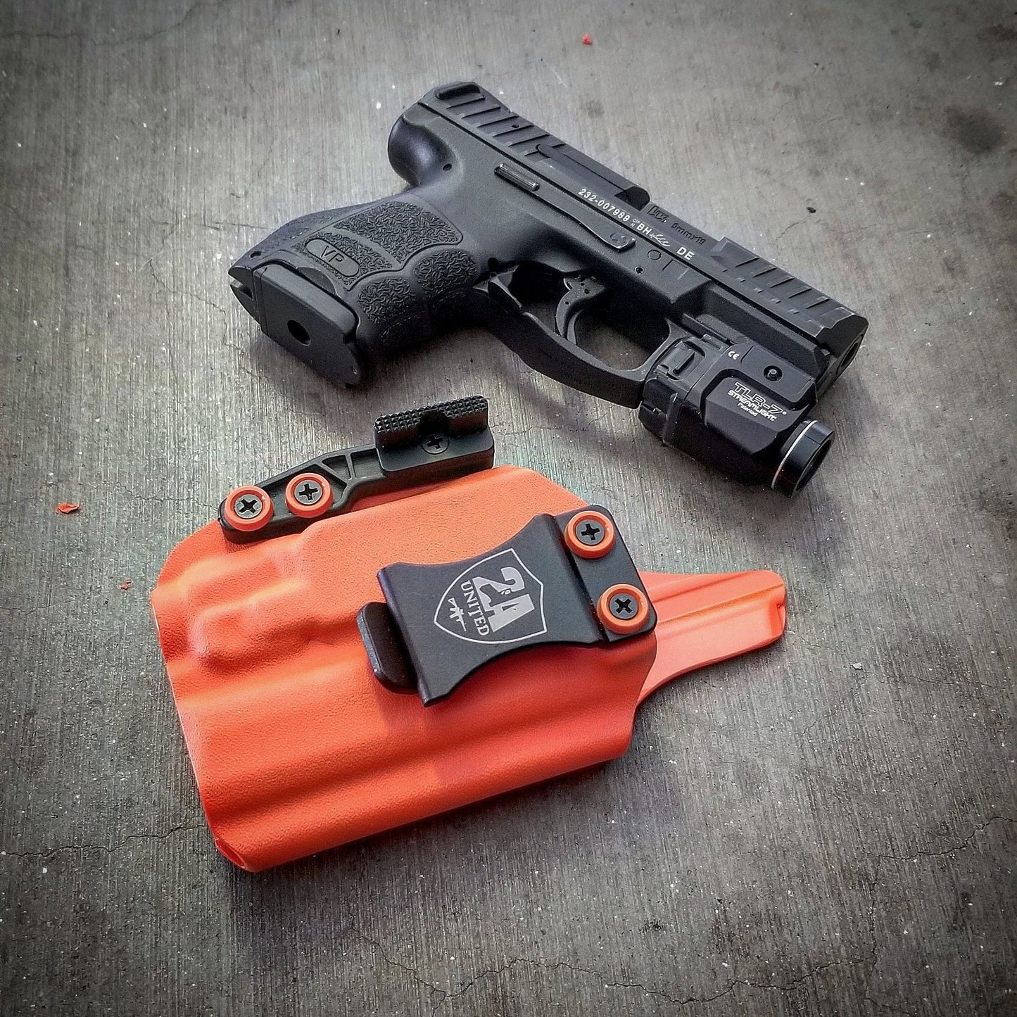 Covert IWB Light Bearing Holsters