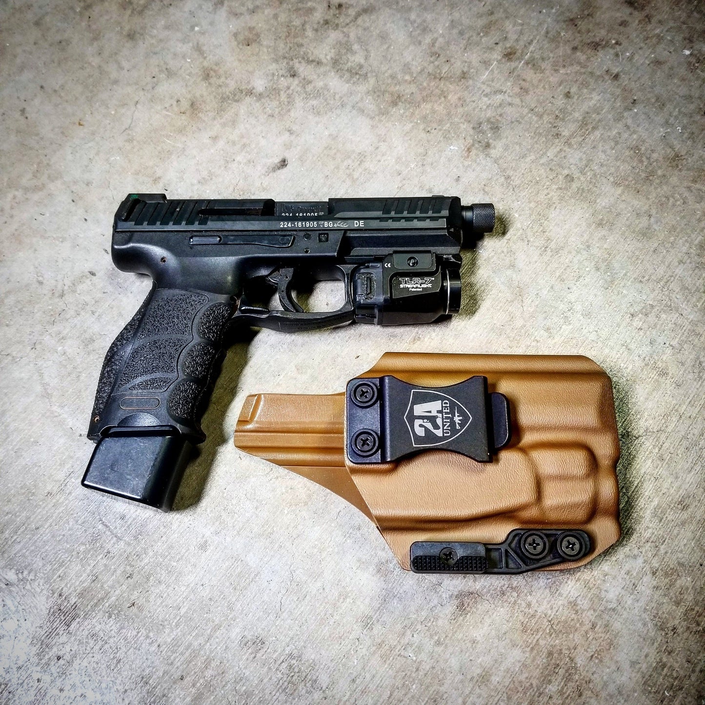 Covert IWB Light Bearing Holsters